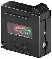 Goobay battery tester, black | 54020
