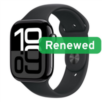 Apple ATNAUJINTA Grade C | Apple Watch Series 10 LTE 46mm | Jet Black | AppleWatchS10LTE46JetBlackC