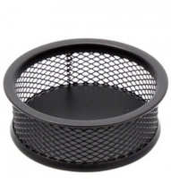 Dėžutė smulkmenoms Forpus, juoda, perforuoto metalo | FO30542
