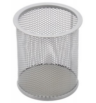 Pieštukinė Forpus, apvali, sidabrinė, tuščia, perforuoto metalo  1005-009 | FO30551/200-07918