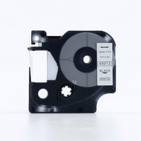 Neoriginali TopJet Dymo S0720530 D1 45013 Tape 12mm x 7m Black on White | CH/S0720530