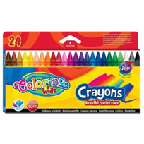 Vaškinės kreidelės Colorino Kids 24 spalvų | 13895PTR