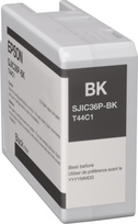 Epson SJIC36P(K) (C13T44C140) Rašalinė kasetė, Juoda
