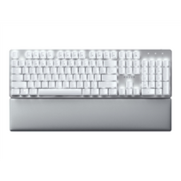 Razer Pro Type Ultra Belaidė žaidimų klaviatūra RF Wireless+BT+USB, LED, Yellow Switch, US, Balta | RZ03-04110100-R3M1