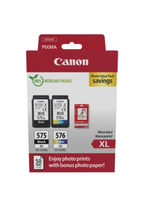 Canon PG-575XL/CL-576XL (5437C006) Photo value pack Rašalinių kasečių komplektas, BK/CMY