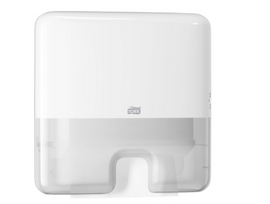 Laikiklis rankšluosčių servetėlėmis Tork Xpress Multifold H2 Mini, baltos spalvos | 552100