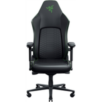 Razer Ergonomic Gaming Chair with Breathable Comfort | Iskur V2 NewGen | Black/Green | RZ38-04900700-R3G1