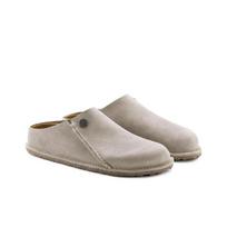 Birkenstock Unisex Suede Soft Comfort Round Toe Closed Toe Clogs Light Brown Narrow Fit 1021338 39