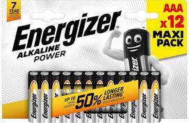 Energizer battery Alkaline Power AAA CHP12 | 7638900431803