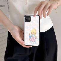 Wildflower Time Baby Angel For IPhone Air 16 15 14 Plus 13 12 11 Pro Max Matte Cover Jelly Shockproof Phone Case iphone 11pro max
