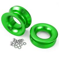 Ninja400 Z 400 Modified Wind Cup for Kawasaki Z400 Ninja 400 2020-2024 2021 2022 2023 High Flow Horn Wind Cup Air Filter Funnel žalia