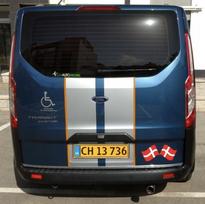Ford Transit Custom Listwa Chrom Na Klapę Bagażnik