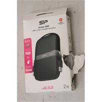 IŠPARDAVIMAS. Silicon Power HDD A60 | 2000GB | 2.5 " | USB 3.2 Gen 1 | Black | PAŽEISTA PAKUOTĖ | SP020TBPHDA60S3ASO