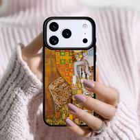 The Kiss Gustav Klimt Painting Phone Case For Apple iPhone 17 Air 16E 15 14 Plus 13 12 11 Pro Max Mini Funda Cover iPhone 16 Plus