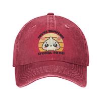 Chinese Xiao Dumpling Food  Casual Baseball Cap Youre Dumpling Special To Me Camping Trucker Hat Summer FeUnisex Unisex Cap One Size
