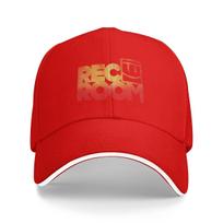 Unisex Baseball Hats Painted Rec Room Logo Outdoor Streetwear Summer Sports Baseball Caps  Cap Casquette Polychromatic Hats One Size