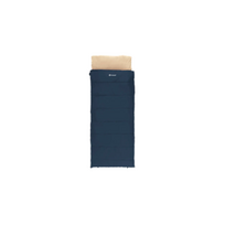 Outwell Contour Lux Deep Blue | Sleeping Bag | 220 x 85 cm | -19 to 15 °C | Right Zipper | 230487