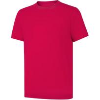 Li Ning T Shirts Men's Bull Red Crew Neck Moderate Straight Fit AHSUA49-3 L