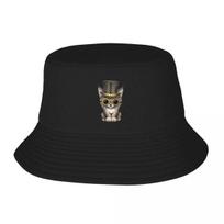 Steampunk Lynx Cub Bucket Hat New In Hat Hat Unisex Caps For Women Unisexs
