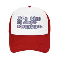 ItS Time For A New Adventure Casual Baseball Cap  Outdoor Sports Sun Hats Spring Dropshipping UnisexTeens Stylish Snapback Cap One Size