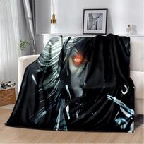 HD Metal Gear Solid Game Gamer Cartoon Blanket,Soft Throw Blanket for Home Bedroom Bed Sofa Picnic Travel Cover Blanket Kids 75x90cm