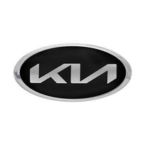 1PC Car Front Radiator Original Grille Emblem Logo Sticker For KIA Sportage Ceed Sorento Cerato Optima Picanto Rio Soul K3S K5 18cm x 9cm