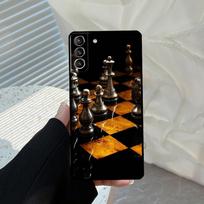Chess Board Case For Samsung Galaxy S26 S25 S24 S23 S22 S21 S20 Ultra S10 Plus S24 FE S25 FE Cover Funda Galaxy S22