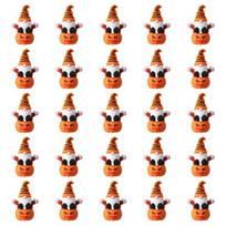 Helovino Mini Gnomo Figūrėlė Miniatiūrinė Moliūgo Gnomo Statulėlė Maži Stalo Ornamentai Namų Sodo Kraštovaizdžio Dekoras 25 pcs