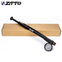 ZTTO 300PSI Bicycle Air Pump High-Pressure Bike Tire Shock Pump With Schrader Presta Valve Gauge for Front Fork Rear Suspension juoda