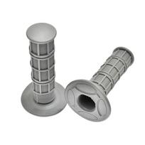 1Pair Bicycle Handlebar Grips Anti-skid Bike Handle Bar Grips Rubber Covers Fixed Gear BMX MTB Mountain Bike Bicycle Accessories CAPS-Gray