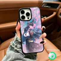Game- Miyabi -Hoshimi Phone Case For IPhone17 16 15 14 13 12 11  Pro Max 16/15/14Plus Wireless Charger Cover Funda iPhone12Pro