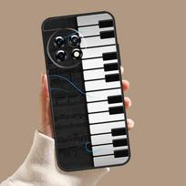Piano Keys Musical Case For OnePlus Nord CE 5 2 3 4 Lite N30 OnePlus 13 11 12 15 13T 13R 10T 12R 9 10 Pro Cover OnePlus Nord CE4