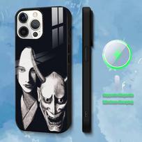 Japanese Ghost Samurai Oni   Phone Case For iPhone17,16,15,14,13,12,11 Plus,Pro Compatible with magnetic wireless charging iPhone16PROMAX