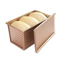 Kepimo forma su dangčiu, kepimo forma, tortui, skrudintuvui, anglinio plieno, nelipni, skrudintos duonos dėžutė, kepimo įrankiai L(for 6.5-9kg)