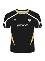Unisex Streetwear Vasaros Žaidimų Gerbėjų Marškinėliai LOL Esports Lck GEN.G Komandos Treniruočių Apranga Madingi Kvėpuojantys Streetwear S