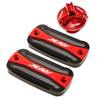 For HONDA XADV X-ADV 750 2017 2018    2022 2023 Motorcycle Brake Fluid Reservoir Master Cylinder Cap XADV750 oranžinė