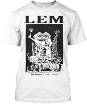 Pro Memoria Stanislaw Lem TTshirt Made in the USA Size S to 5XL L