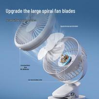 Deli USB Mini Desktop Clip Fan