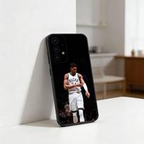 Giannis Antetokounmpo 34 Phone Case For Samsung S25,24,23,22,30,21,10,9,Ultra,Plus,Lite Soft Black Case Samsung S24Plus