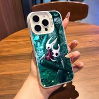 Game The H-Hollow K-Knight Phone Case For IPhone 17 Air 16 15 14 Plus 13 12 11 Pro 7 8 XS Max XR Silver White Bumper Case iPhone17 Air