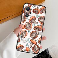 Wild Forest Mushroom For Realme 11 12 Pro Plus 10 9 GT5 GT Neo 6 C25s C21Y C30 C31 C33 C35 C51 C53 C55 C67 Case Realme 11