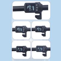 GZ3 24V/36V/48V/52V/60V LCD Display Panel Thumb Throttle Electric Bicycle Scooter for Electric Bike SM Connector