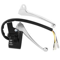 Throttle Housing Start Kill Switch Control Left Right Brake Lever Assembly for Yamaha PY50 PW50 Peewee Y-Zinger Dirt Bike