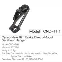 Rear Derailleur Hanger Compatible with Pinarello Specialized Trek Cervelo Canyon Road Bike Direct Mount Dropout Gear Mech CND-TH1