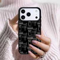 Barber Scissors Hairstylist Salon soft Phone Case For Apple iPhone 17 Air 16E 15 14 Plus 13 12 11 Pro Max Mini Funda Cover iPhone 16