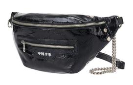 Li Ning Polyester Fanny Pack Regular Unisex Black ABLR114-1