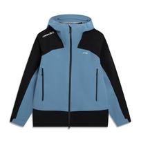 Li Ning Outdoor CF Tracing Windbreaker Jackets Men's Blue Hooded Moderate AEMV023-2 2XL