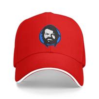 Bud Spencer Face Sun Baseball Cap Summer Women Unisex  Design Trucker Hat Breathable Streetwear Outdoor Sport Baseball Caps One Size