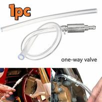 Manual Fluid Extractor Pump, Motorcycle Brake Bleeder Kit, One-Way Check Valve Hydraulic Brake Clutch Bleeding Tool, with Alumin 1pc