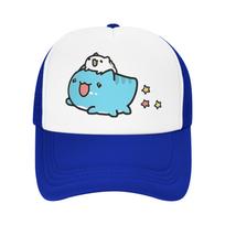 Bugcat Capoo Bug Cat Happy  Trucker Hat Hats Trucker Worker Cap Fishing Hat Breathable Snapback Caps Mesh Baseball Caps One Size